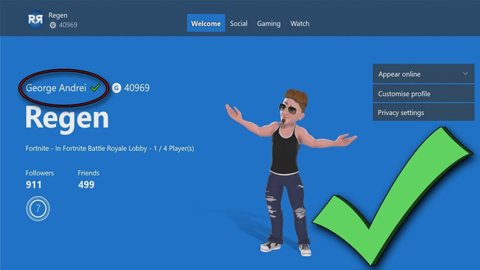 Is there a verification system on Xbox?