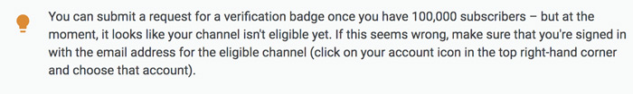 How to get verified on YouTube