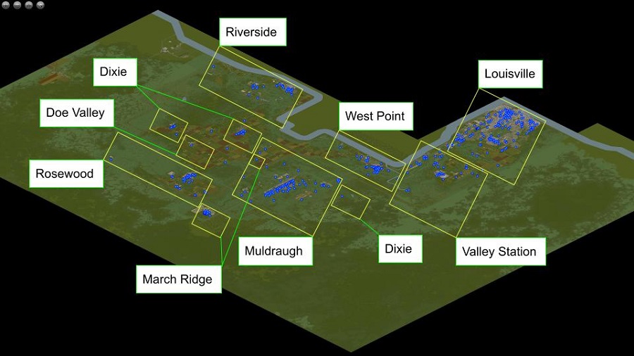 Project Zomboid Map