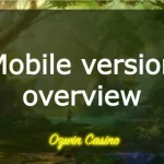 Ozwin Casino Mobile