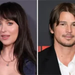 josh Hartnett and Dakota Johnson separate close up