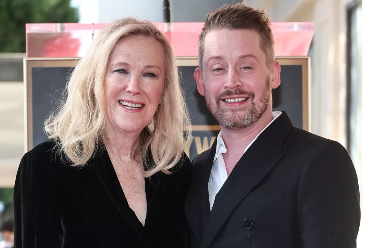 Catherine O'Hara and Macaulay Culkin