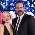 David Harbour and Lily Allen