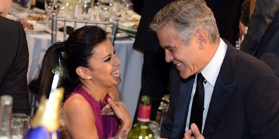 Eva Longoria & George Clooney