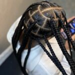 Large Knotless Braids