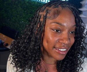Medium Knotless Braids