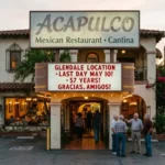 Acapulco Restaurant Closing Locations