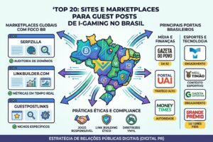 Top 20 Sites e Marketplaces para Guest Post de Apostas no Brasil
