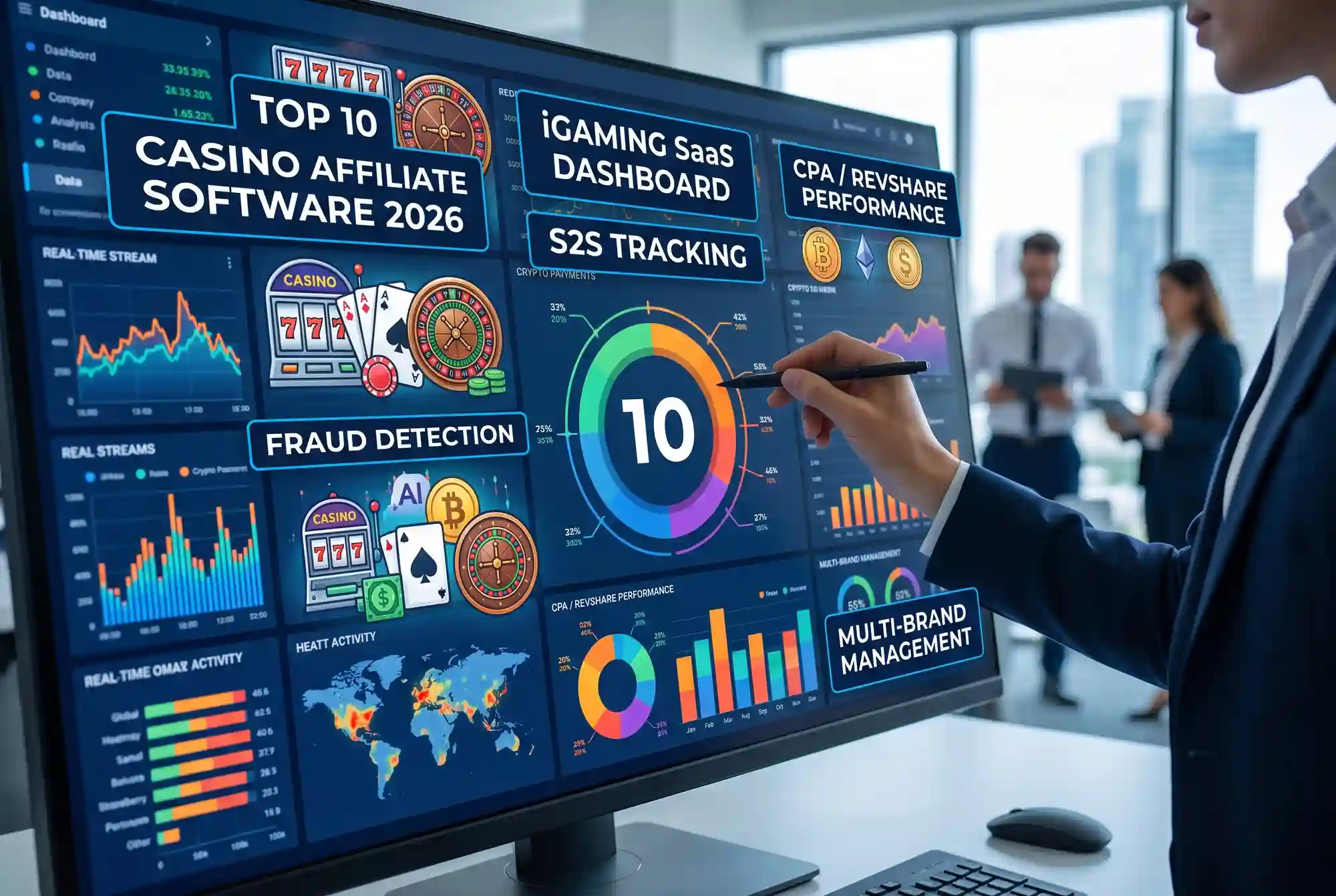 Top 10 Casino Affiliate Tracking Software & iGaming SaaS Platforms (2026)