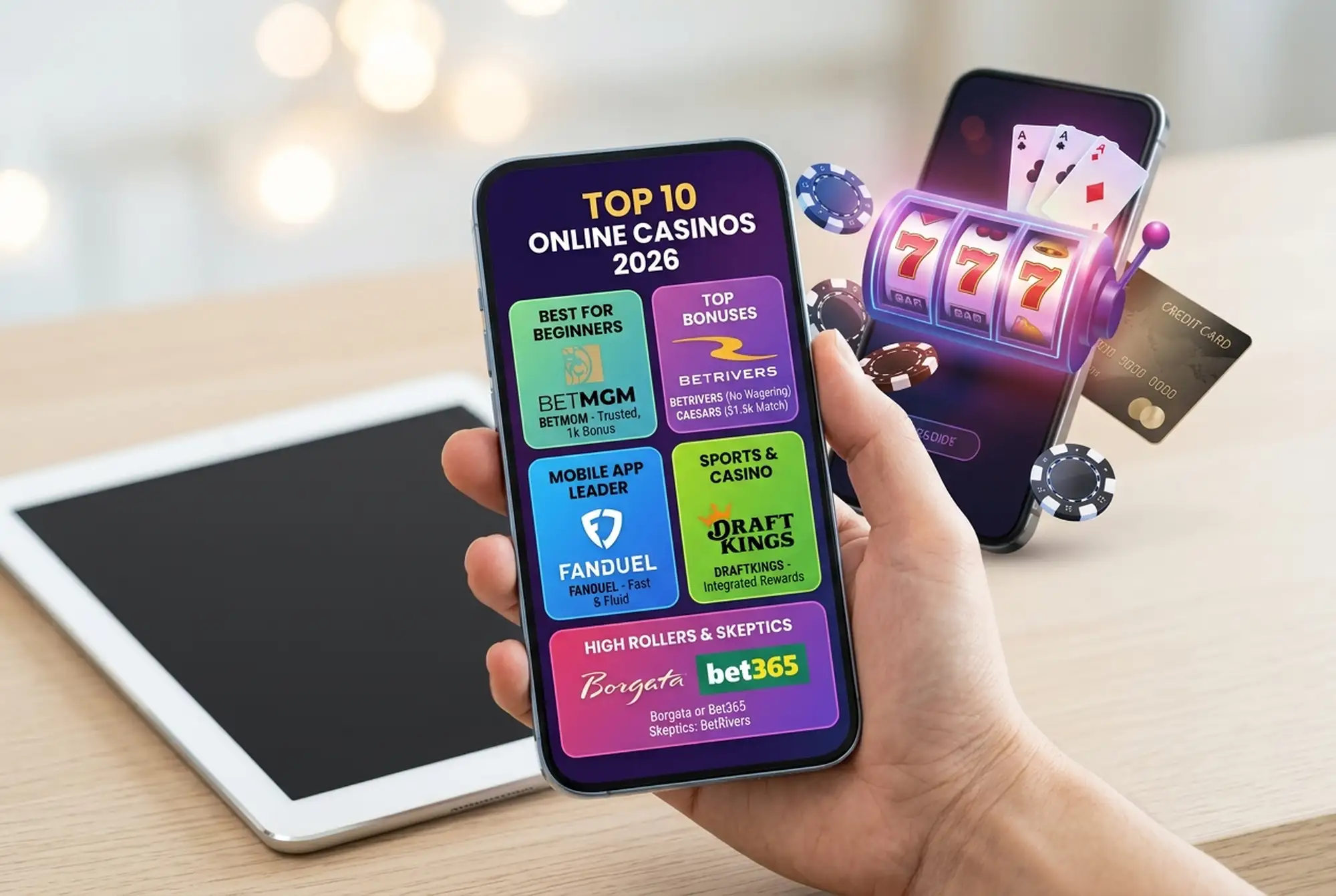 Top 10 Online Casinos 2026: Ranked by Payouts, Bonuses & Trust